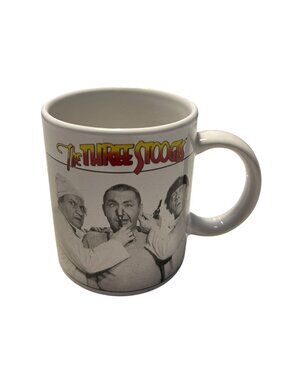 The Three Stooges X-Ray Fluoroscope Ceramic Mug - Classic Black & White Design